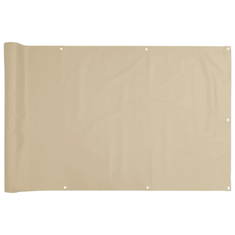 Tela varanda tecido Oxford 75x600 cm bege para Criar Ambientes Privativos
