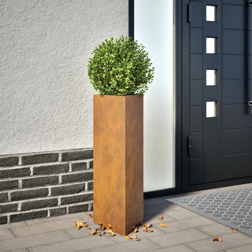 Prato Coletor Garden Planter Triangular ço resistente às intempéries