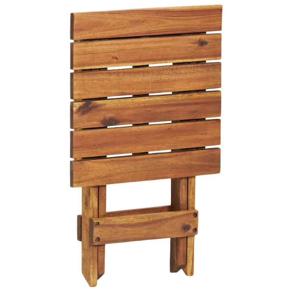 Suporte para plantas 30x30x38 cm madeira de acácia maciç Cerâmica Esmaltada