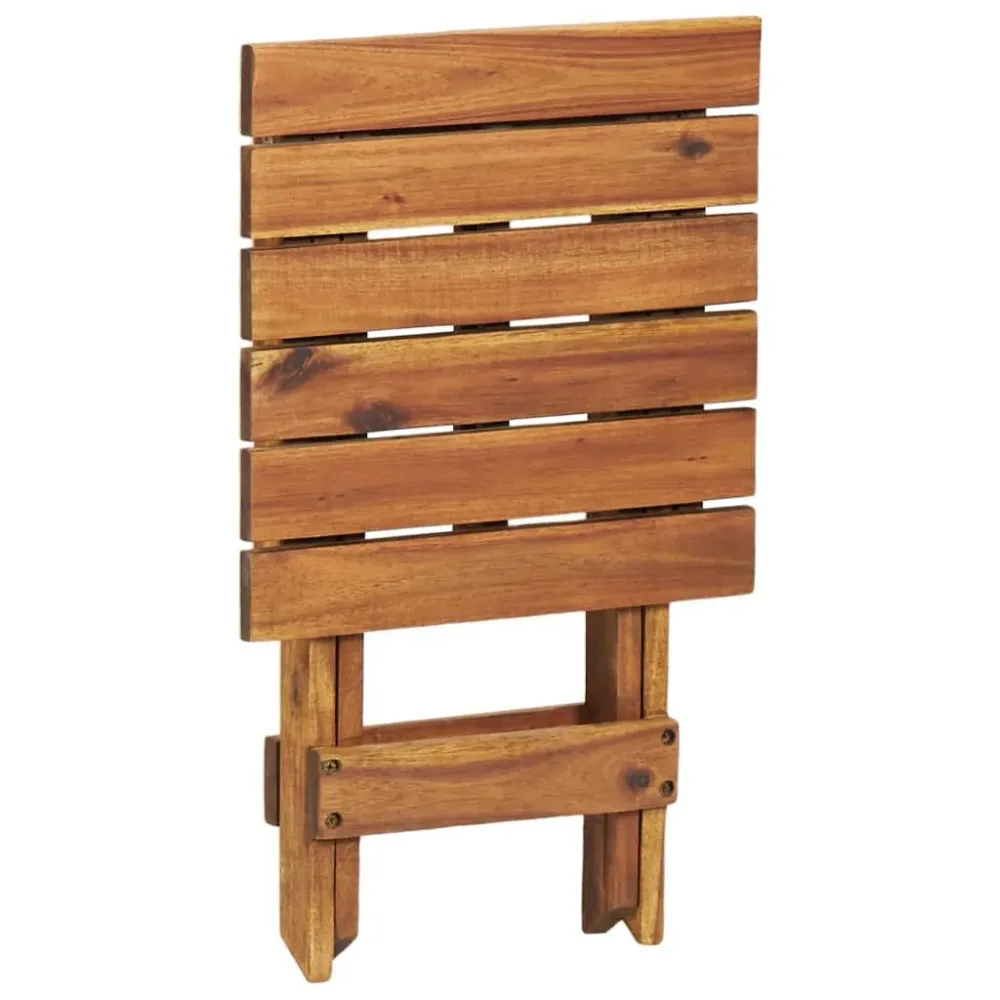 Suporte para plantas 30x30x38 cm madeira de acácia maciç Cerâmica Esmaltada