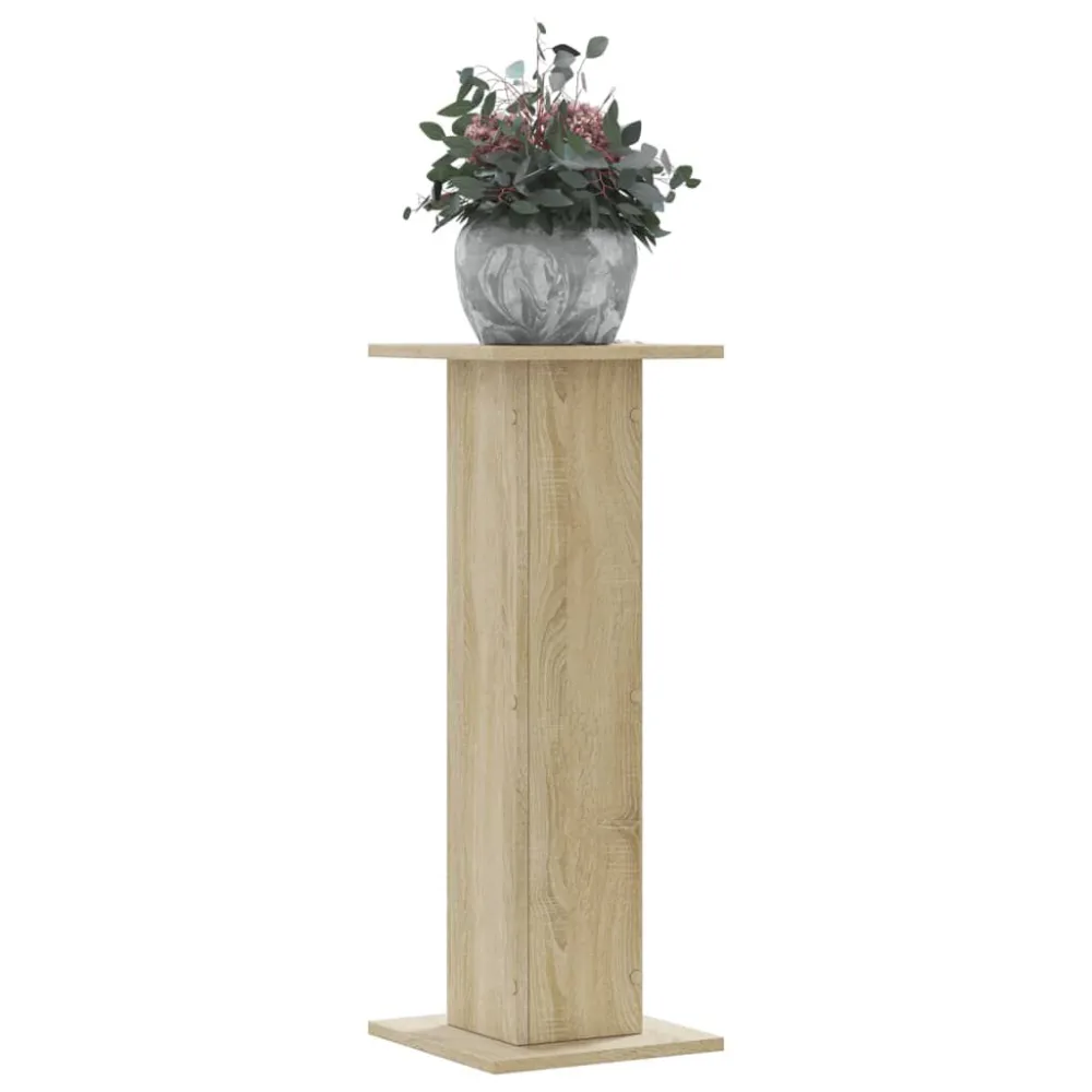 Suportes para plantas 2 pcs 30x30x80 cm derivados de madeira Kit de 3 Tamanhos