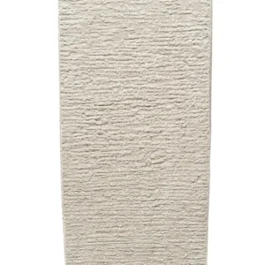 Vaso para plantas em pedra creme 40 x 40 x 81 cm GAZA Design com Furos de Respiração