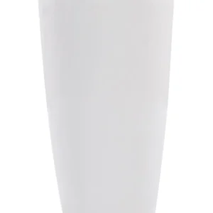 Vaso TSERIA Pedra Branco Kit de 3 Tamanhos