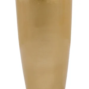 Vaso TSERIA Pedra Dourado | Kit Completo com Suportes