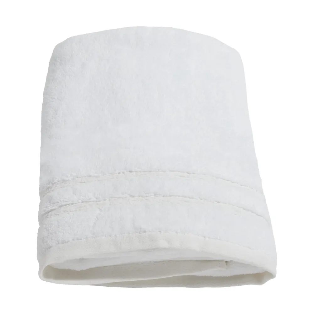 Premium de Algodão Egípcio Toalha Bidé Hotel 50x30cm Branco
