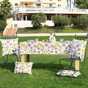 Conjunto Completo Toalha de mesa de resina multicolorida Naf Naf SELLA