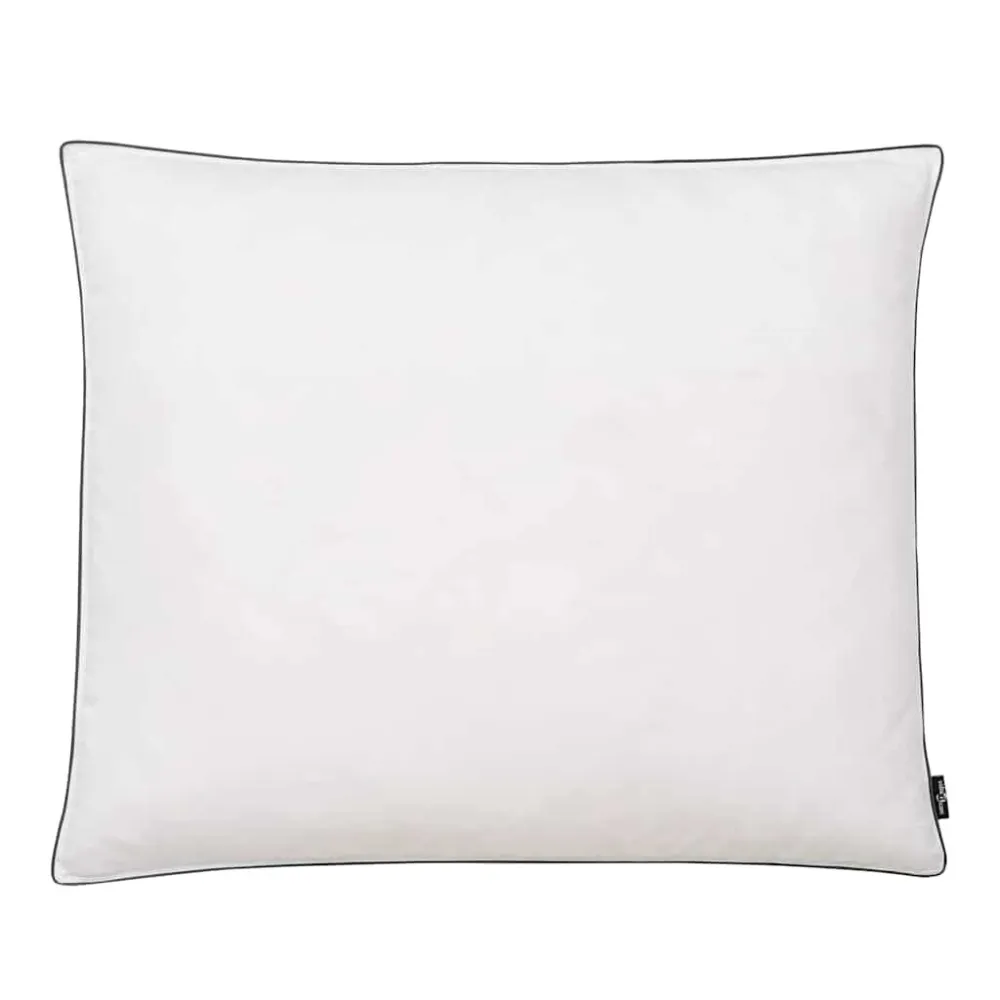 Almofadas 2 pcs enchimento de penugem/penas 70x60 cm branco com Capa de Algodão