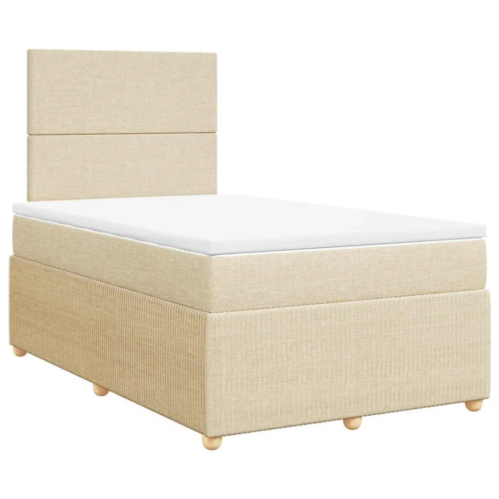 Almofada de Corpo Cama com molasemcolchão 120x200 cm tecido cor creme