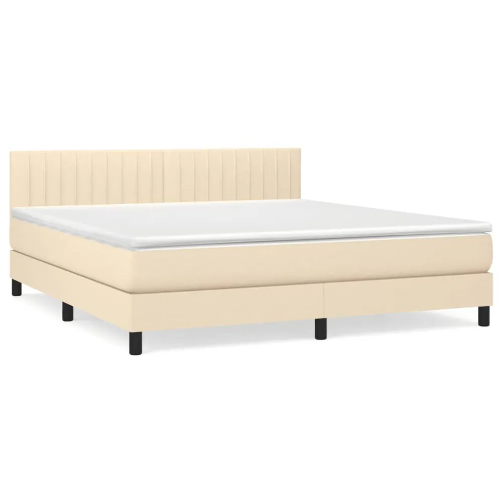 Almofada de Corpo Cama com molasemcolchão 180x200 cm tecido cor creme