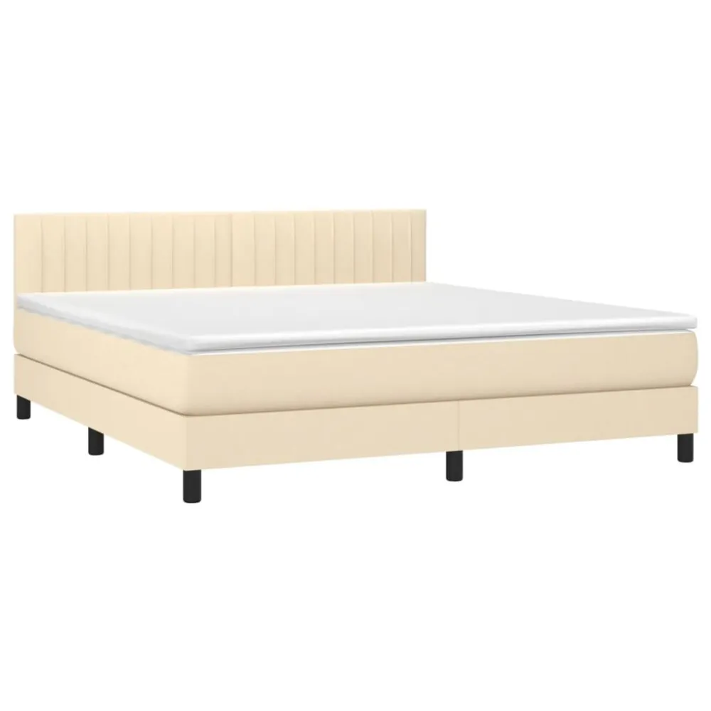 Almofada de Corpo Cama com molasemcolchão 180x200 cm tecido cor creme