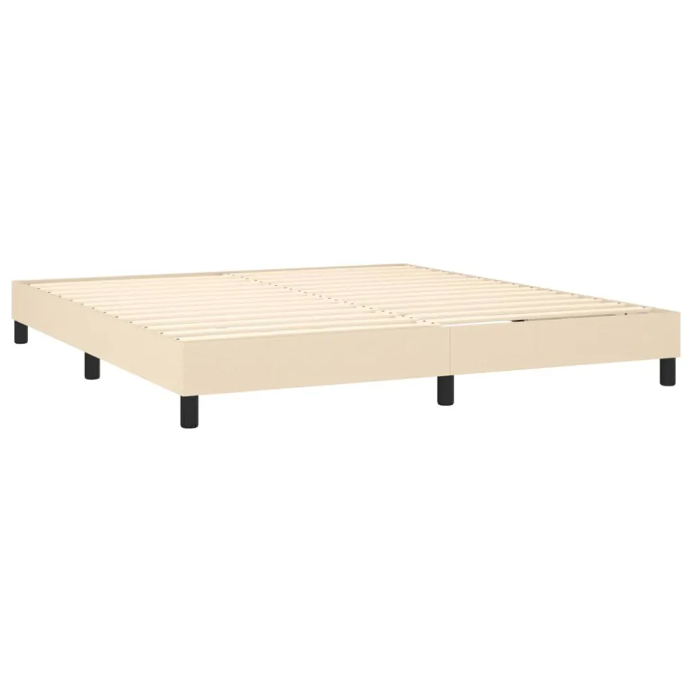 Almofada de Corpo Cama com molasemcolchão 180x200 cm tecido cor creme
