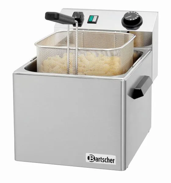 Cozedor de macarrão Bartscher 1 cesto, 7 l, dispositivo de mesa, 132260