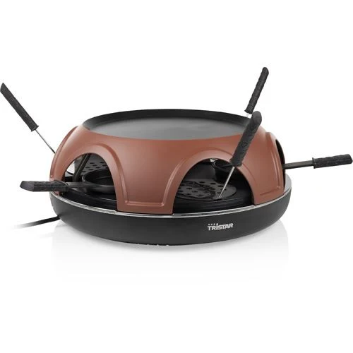 Forno de Pizza Tristar PZ-9156 Pizza festa 6 | 1200W - Castanho
