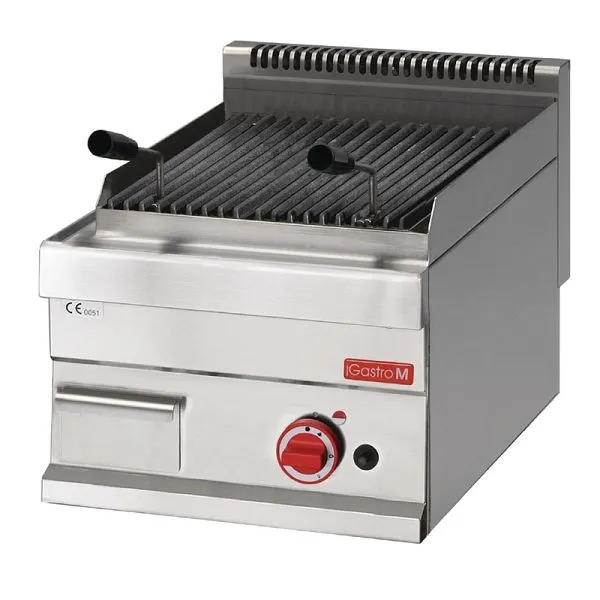 Grelhador de pedra de lava Gastro M 65/40GRL, GL919