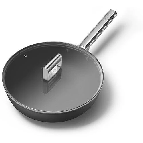Wok antiaderente Smeg Anni 50 WOF3002BLM | 30cm - Preto