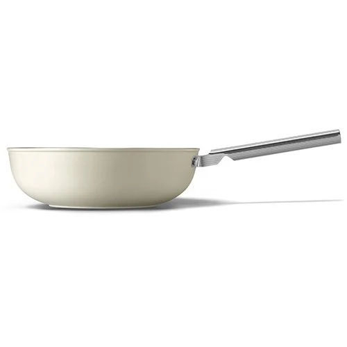 Wok antiaderente Smeg Anni 50 WOF3002CRM | 30cm - Creme