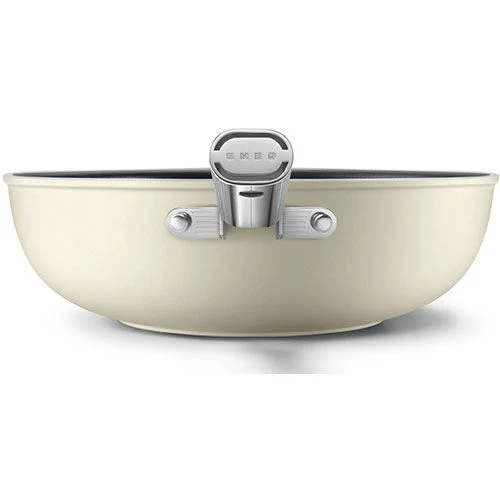 Wok antiaderente Smeg Anni 50 WOF3002CRM | 30cm - Creme