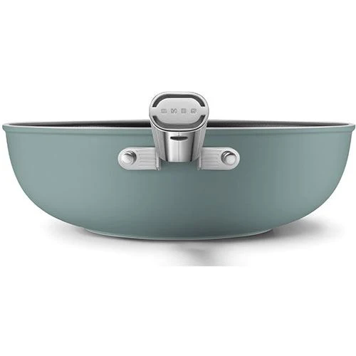Wok antiaderente Smeg Anni 50 WOF3002EGM | 30cm - Verde esmeralda