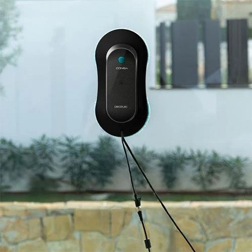 Robot de Limpeza Janelas Cecotec Windroid 1090 Gêmeo Spray | 75 Ml. | Preto