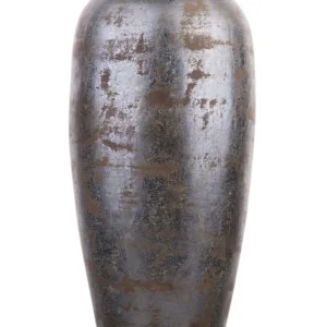 Decorative Vase LORCA Handmade Porcelana Dark Grey