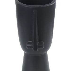 Flower Vase ARTEMIS Manufaturado Ceramic Black