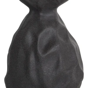 Flower Vase COONTAIL Ceramic Negro para Plantas de Interior