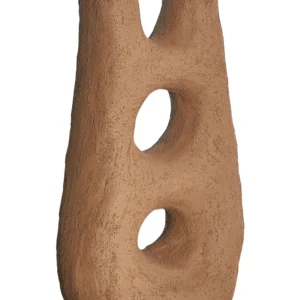 Vaso Autoirrigável Jarro de flores UARU Cerâmica Castanho