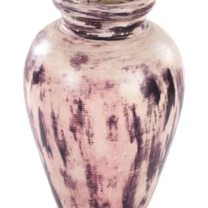 Vaso Decorativo Decorative Vase AMATHUS Handmade Em cerâmica Violet