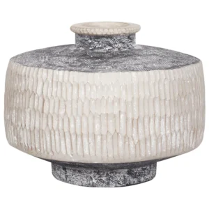 Vaso Suspenso Jarro de flores DEKSATI Cerâmica Creme