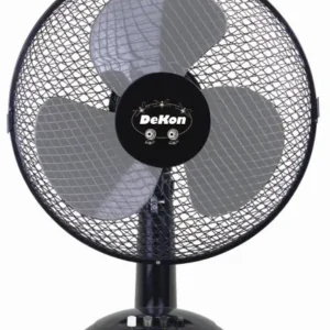 Certificado Inmetro Ventilador de mesa DeKon Stratos, preto, aprox. 29 cm, B 306