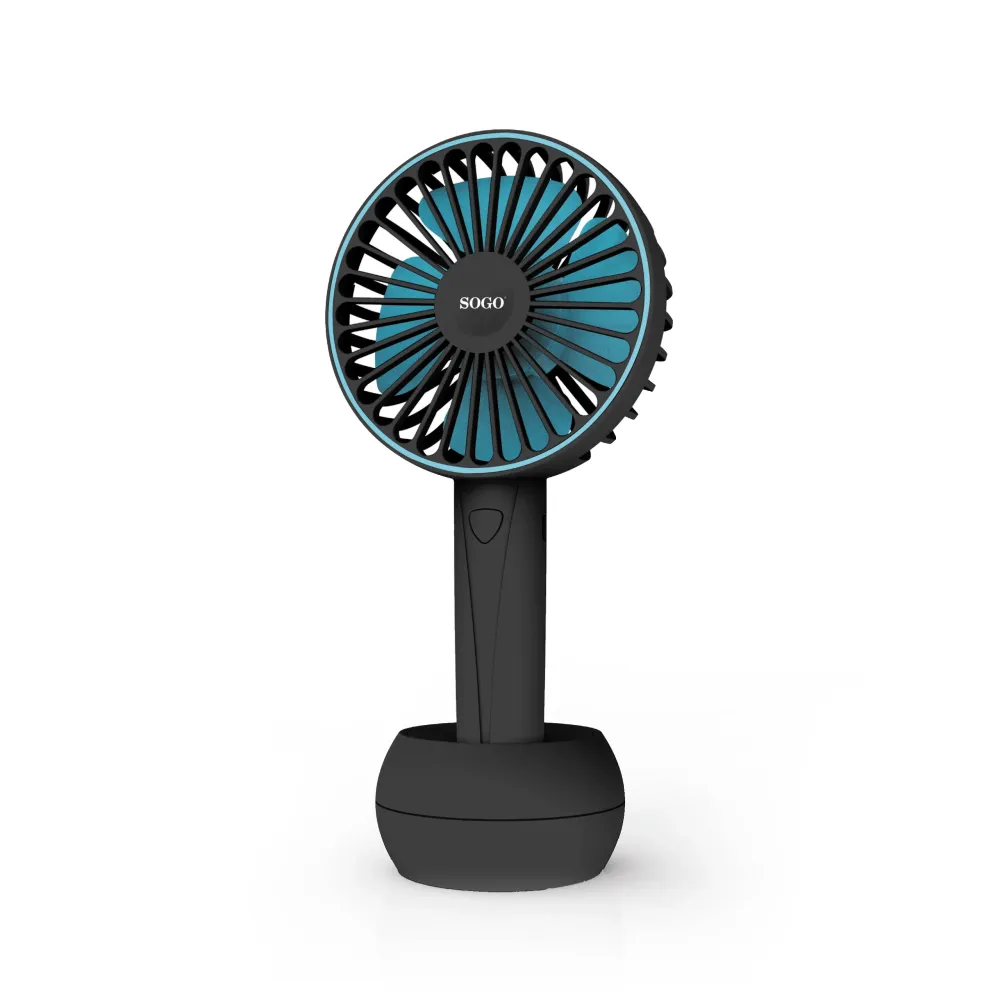 Ventilador com Controle Remoto Ventoinha de Mesa Sogo VENSS21450 | 3 velocidades, 6h autonomia
