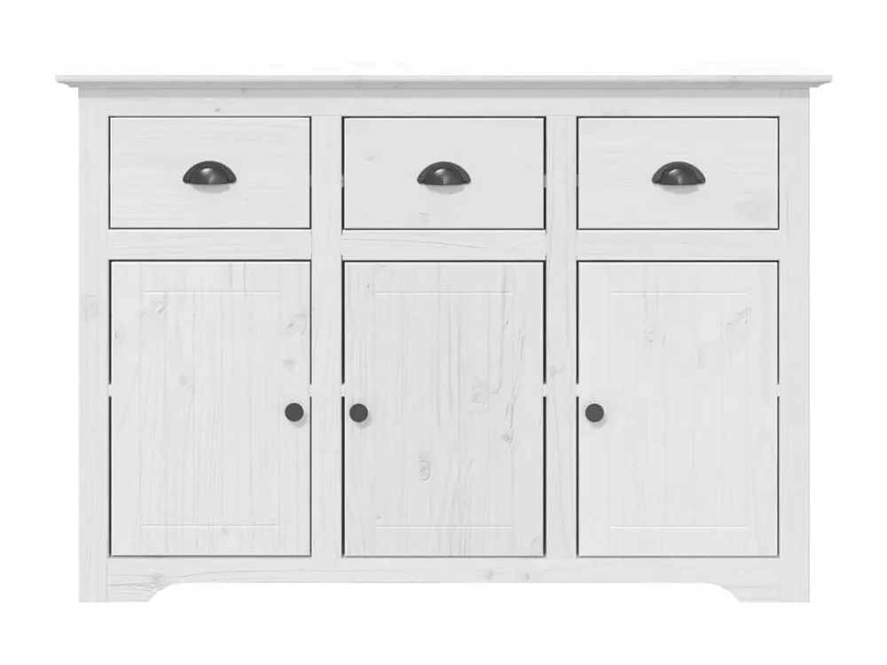 Aparador BODO 115x43x79,5 cm madeira de pinho maciç branco