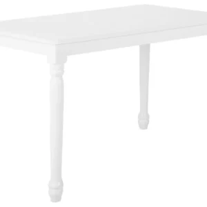 Wooden Dining Table 120 x 75 cm White CARY