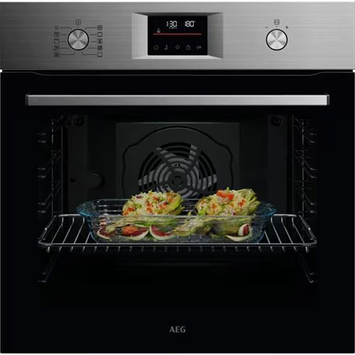 Faqueira Elétrica Forno Elétrico AEG TU5PB43SM | Pirolítico | 72 L | 59.5 cm | ++ | Inox