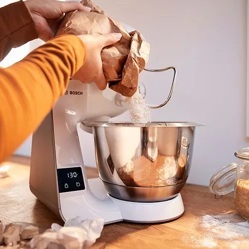 Robot de Cozinha Bosch Scale MUM5XW20- Branco para Preparo Rápido