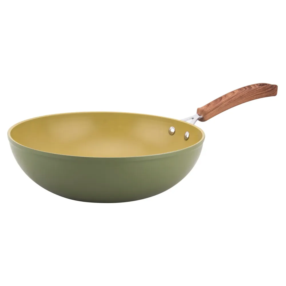 Wok Alumínio Oliveira Gourmet 28cm | Entrega Rápida